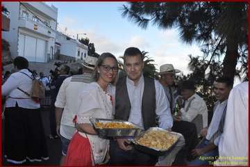 La Gavia ofrenda a María Auxiliadora (Foto TF)